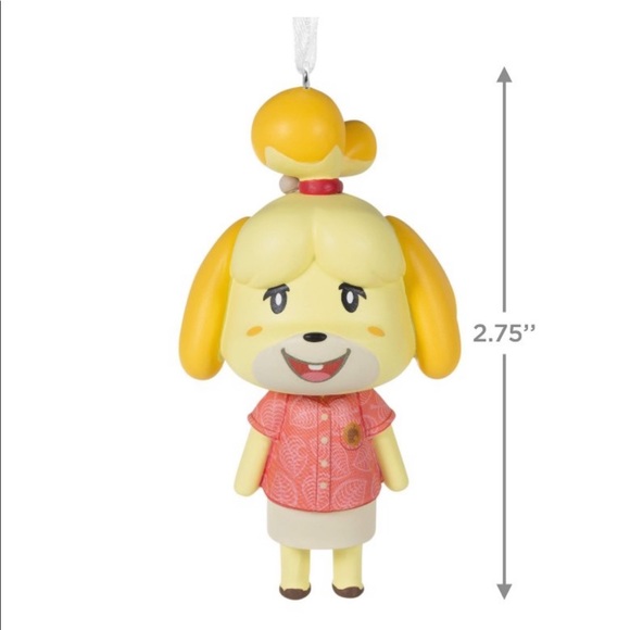 Hallmark 2021 Animal Crossing Isabelle ornament - Picture 4 of 7